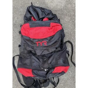 TYR 7 Convoy Transition Triathlon Backpack Black Ultimate Tri Bag